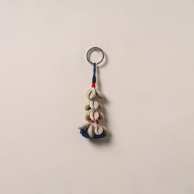 Banjara handmade shell work keychain 05 - handcrafted
