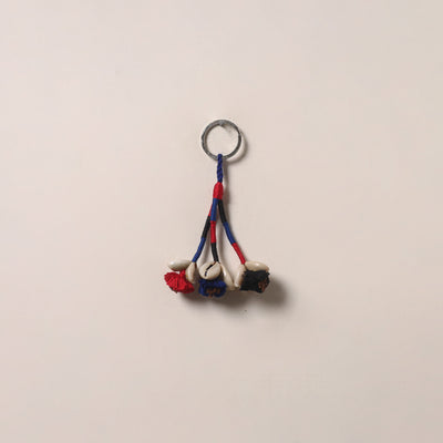 Banjara handmade shell work keychain 06 - handcrafted