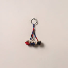 Banjara handmade shell work keychain 06 - handcrafted