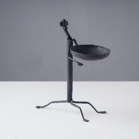 Bastar Tribal Wrought Iron Candle Stand Online in India 