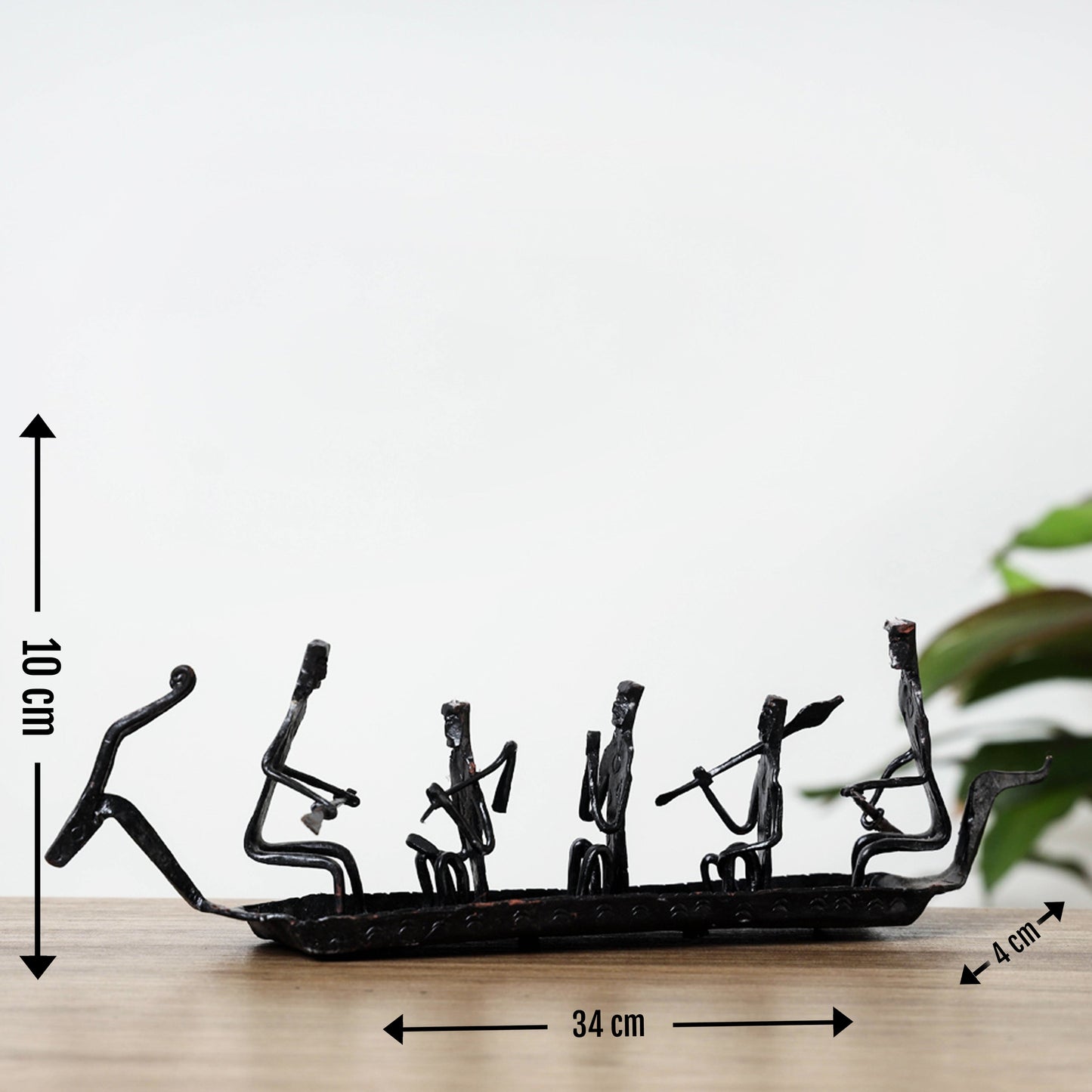 Bastar Tribal Wrought Iron Candle Stand Online in India 