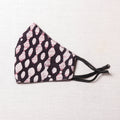  Herb Pocket Batik Printed Cotton 3 Layer Snug Fit Face Cover 