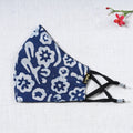 Batik Block Print Cotton Snug Fit Face Cover 