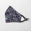  Batik Block Printed Cotton 3 Layer Snug Fit Face Cover 