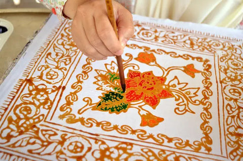 batik wax art