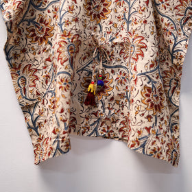 Beige - kalamkari cotton kids kaftan (3-4 years) 75