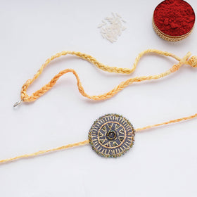  Handmade Beads & Thread Embroidered Reusable Rakhi by Neeli Titlee 67 