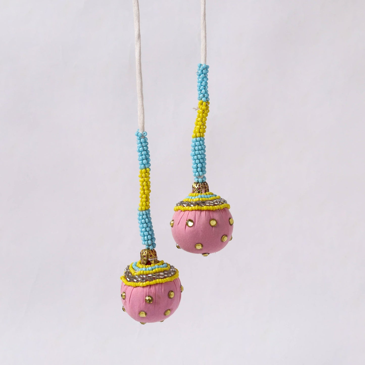 Beadwork Handmade Latkan Tassels for Clothing