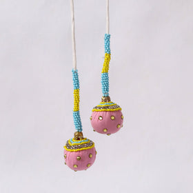 Beadwork Handmade Latkan Tassels for Clothing