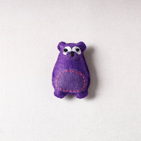  Handmade Felt & Beadwork Magnet 