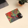 Beautiful Peacock Aesthetic Computer Mouse Pad 