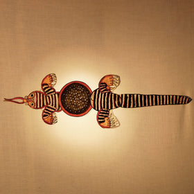  Tholu Bommalata Leather Puppet Wall Hanging l iTokri.com 