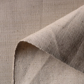  2/40 Twill Cotton Handspun Handloom Natural Dyed Plain Fabric 06 