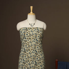 2pc cotton unstitched dress material with jewellery set 17