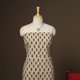 2pc cotton unstitched dress material with jewellery set 38