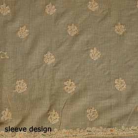 2pc Hand Embroidery Kota Doria Chikankari Dress Material 