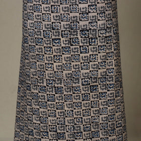 Beige - 2pc pedana cotton unstitched kalamkari dress