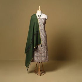 2pc pedana cotton unstitched kalamkari dress material