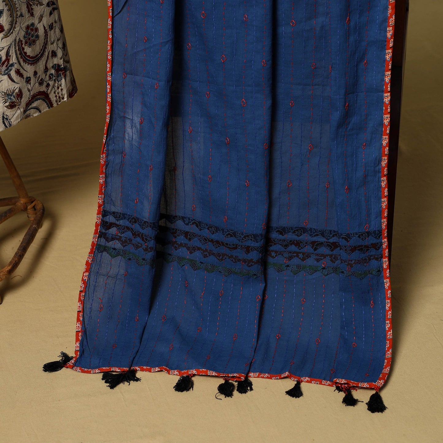 2pc pedana cotton unstitched kalamkari dress material