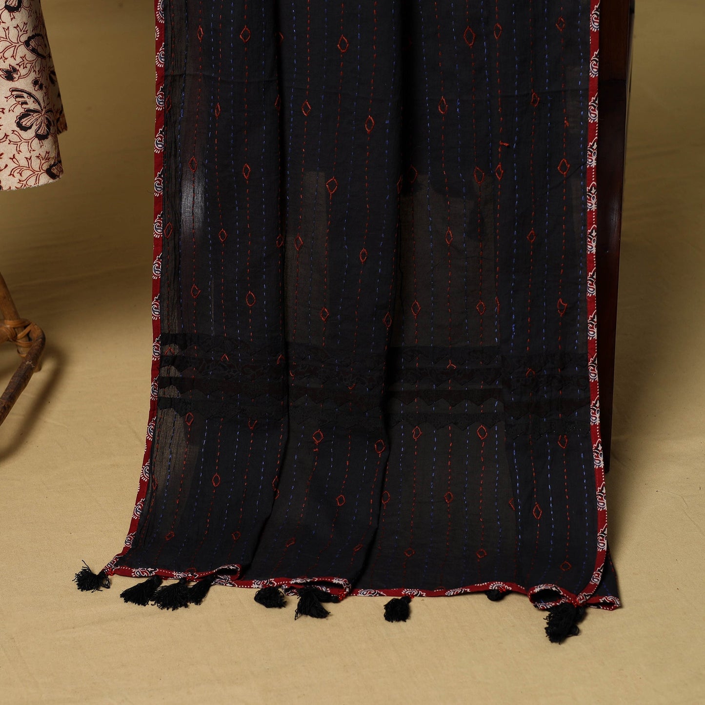 2pc pedana cotton unstitched kalamkari dress material