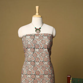 2pc pedana cotton unstitched kalamkari dress material