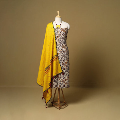 2pc pedana cotton unstitched kalamkari dress material