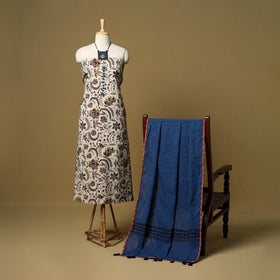 2pc pedana cotton unstitched kalamkari dress material