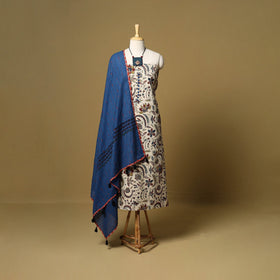 2pc pedana cotton unstitched kalamkari dress material