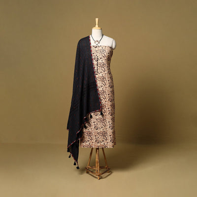 2pc pedana cotton unstitched kalamkari dress material