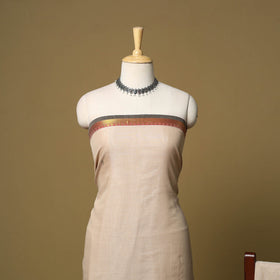 3pc cotton unstitched dharwad dress material with border 45