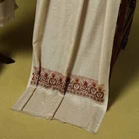 3pc heavy chain stitch embroidered merino wool unstitched