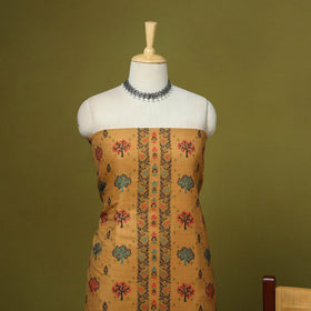 3pc jacquard weave merino wool unstitched dress material 34