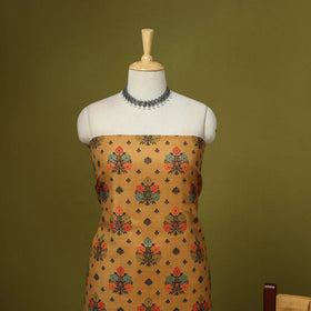 3pc jacquard weave merino wool unstitched dress material 35