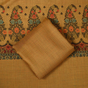 3pc jacquard weave merino wool unstitched dress material 35