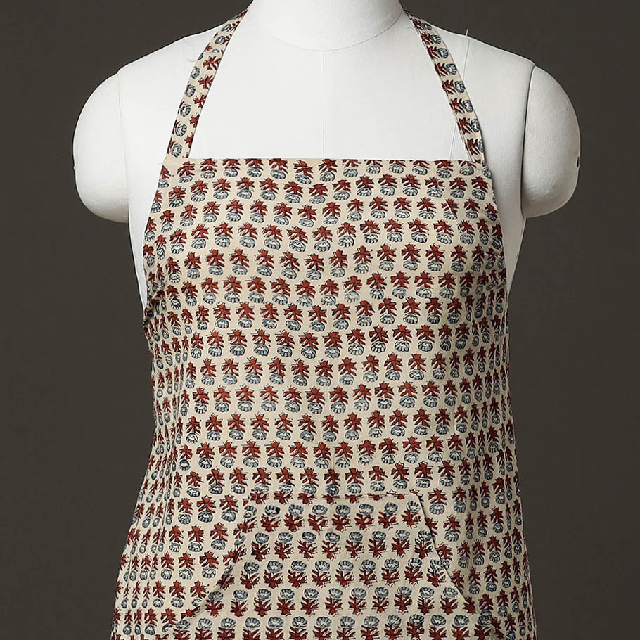 Ajrakh Block Printed Apron 
