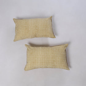 Akola hand block print pillow cover (set of 2) 17
