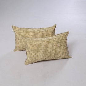 Akola hand block print pillow cover (set of 2) 17