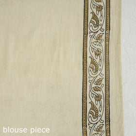  Akola Hand Block Printed Cotton Saree 