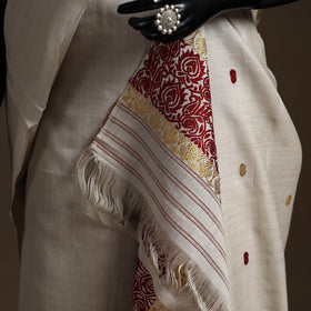 Assam handloom silk cotton mekhela chador with blouse piece