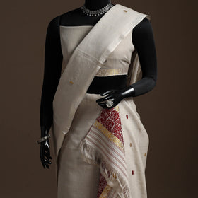 Assam handloom silk cotton mekhela chador with blouse piece