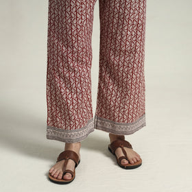  Bagh Block Printed Cotton Kurta with Palazzo & Dupatta Set 02 