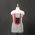Beige - bagh cotton unstitched kurta material