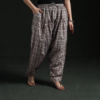 Bagh hand block print natural dyed cotton salwar 09