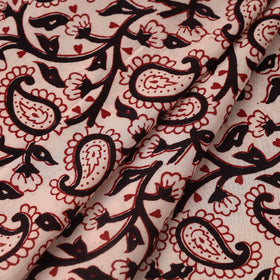 Multicolor Bagh Hand Block Print Natural Dyed Cotton Fabric