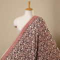 Multicolor Bagh Hand Block Print Natural Dyed Cotton Fabric