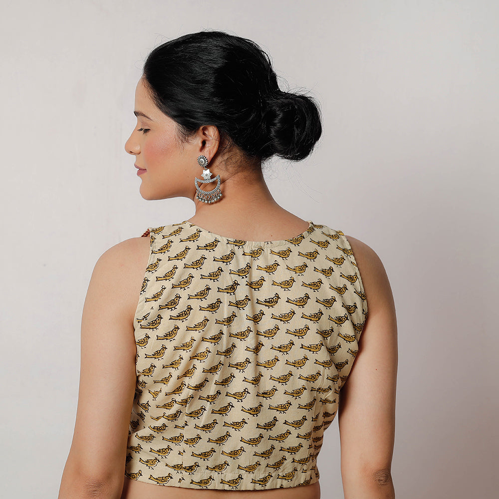Bagru Stitched Blouse