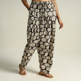 Buy Bagru Block Printed Cotton Elasticated Salwar 14 Online at iTokri.com