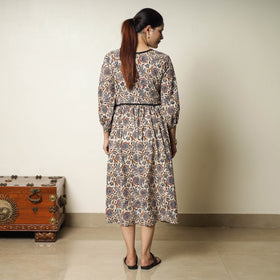  Bagru Block Printed Cotton Flared Dress 18 