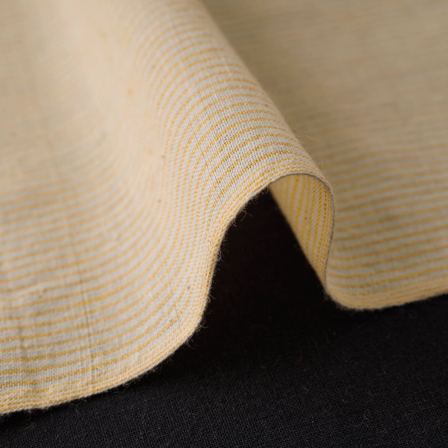  Baragaon Pre Washed Handloom Striped Cotton Fabric 