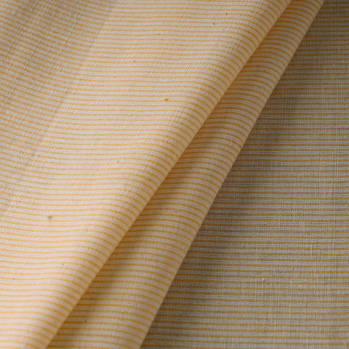  Baragaon Pre Washed Handloom Striped Cotton Fabric 